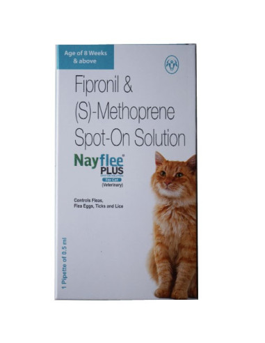 Intas Nayflee Plus Spot on Solution for Cats 0.5ml