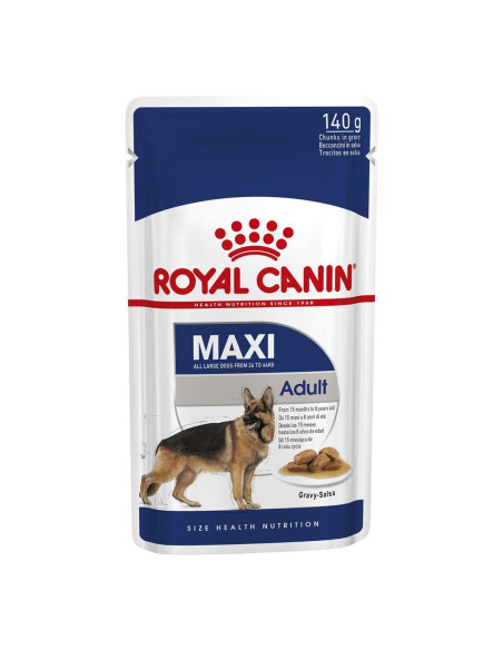 Royal Canin Maxi Adult Wet Gravy Pouches (10 pouches ) 1.4kg