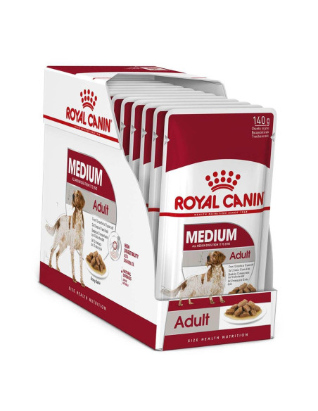 Royal Canin Medium Adult Wet Gravy Pouches (10 pouches ) 1.4kg
