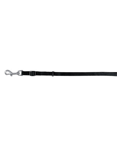 Trixie Dog Classic Leash Fully Adjustable - Small - 15 mm - Black