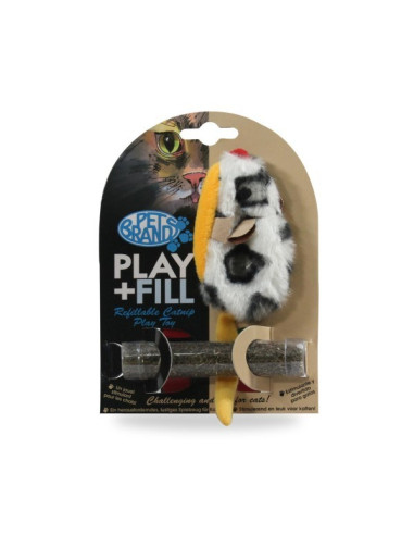 Pet Brands  Play Fill Refillable Cat Toy