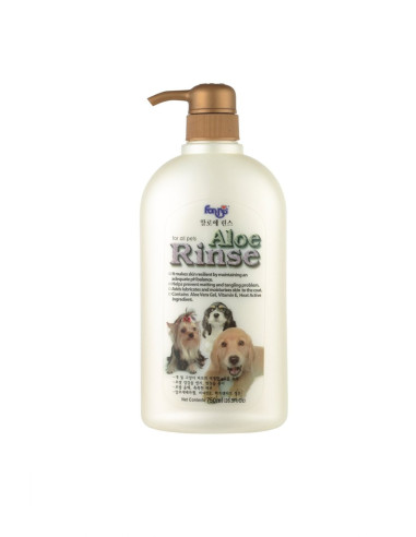 Forbis Aloe Rinse Dog Shampoo, 750 ml