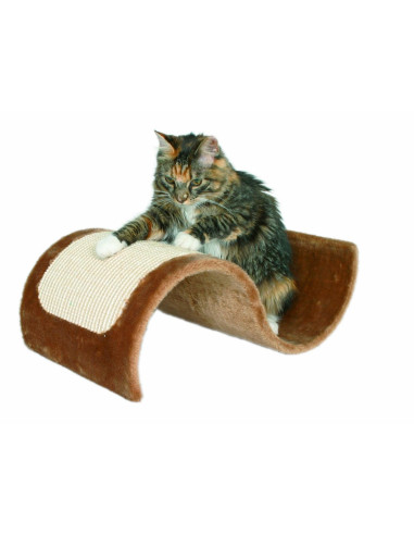 Trixie Wavy Scratching Wave for Cats, Brown