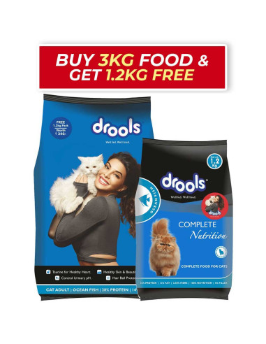 Drools cat food top 3kg