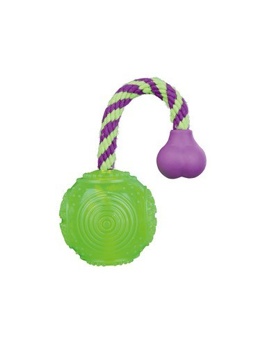 Ball on a Rope, Floatable, Thermoplastic Rubber, Dia. 5.5cm/23cm