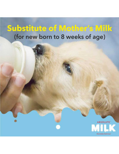 can newborn puppies drink whole milk