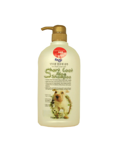 Forbis Short Coat Aloe Dog Shampoo, 750 ml