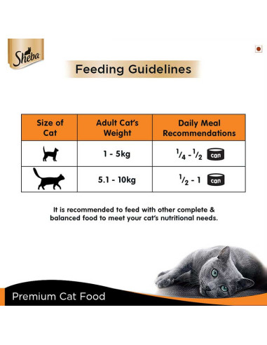 sheba cat food feeding guide