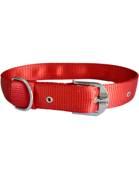 Pawzone Smooth & Sturdy Red  Collar 