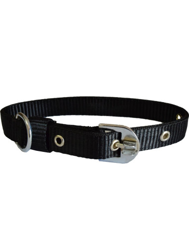 Pawzone Smooth & Sturdy  Black  Collar 