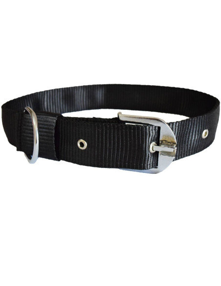 Pawzone Smooth & Sturdy  Black  Collar 