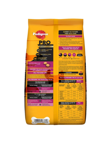 Pedigree pro for outlet puppy