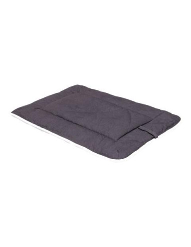 DGS Crate Pad with Sherpa Top 21"x30" Pebble Grey M 