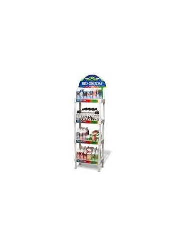 Biogroom Four Shelf In-Store Display