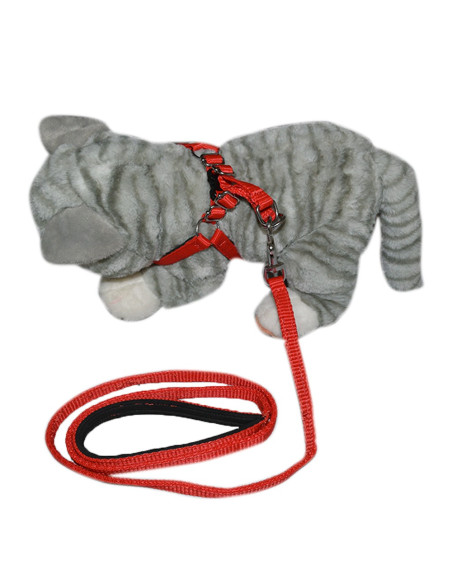 Pawzone Cat Body Harness With Leash Set