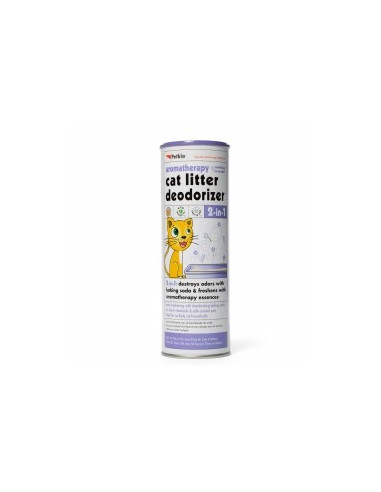 Petkin  2-in-1 Litter Deodorizer Lavender For Cat, 567 G