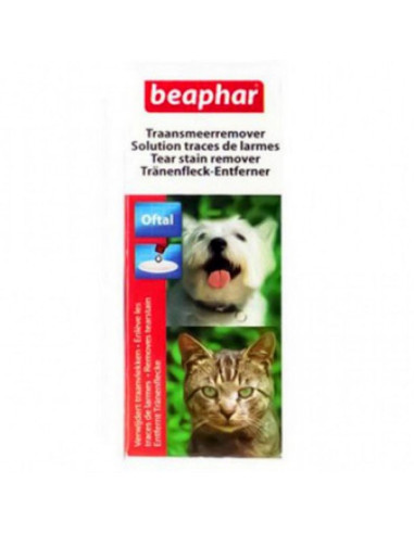 Beaphar Oftal Tear Stain Remover For Dogs and Cats, 50 ml