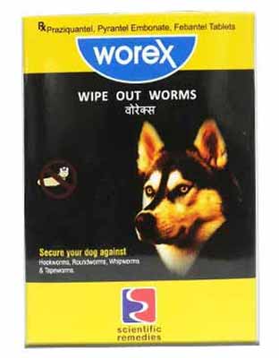 can you give a nursing dog worm medicine